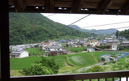 展示室からの眺め
